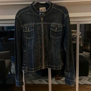 Converse One Star Dark Denim Jacket Size XL